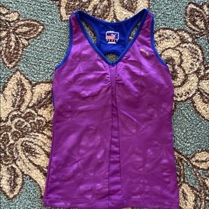 Puma athletic running yoga sports tank top 
sz S